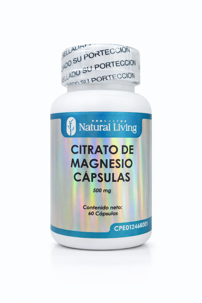 Citrato De Magnesio X 60 Capsulas