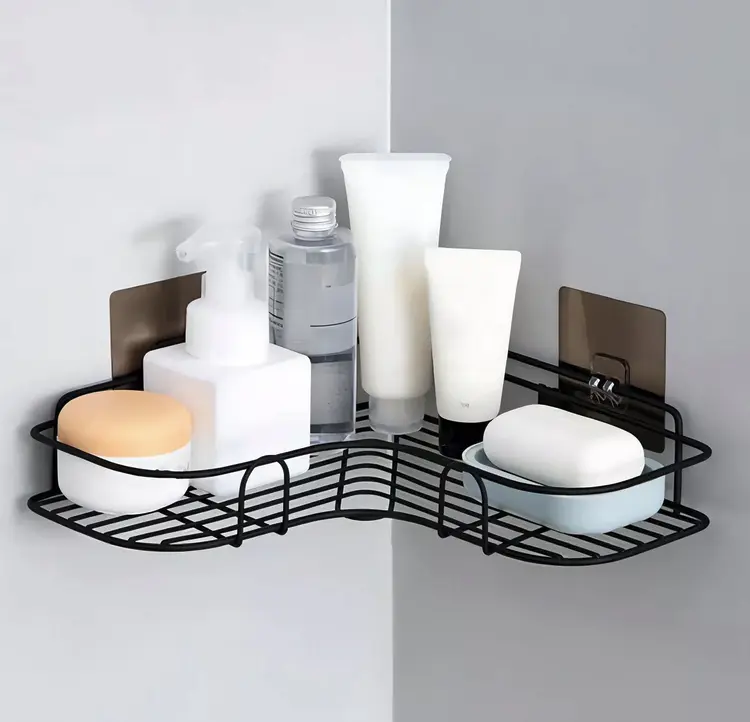 Estante Para Ducha Baño Cocina Con Adhesivo
